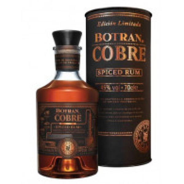 Ron Botran COBRE Spiced Rum Edición Limitada 45% 0,7 l (tuba)