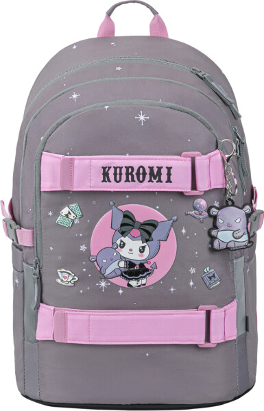 BAAGL Školní batoh Skate Kuromi Grey