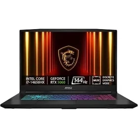 MSI Katana 17 HX B14WFK-283XCZ černá / 17.3"FHD / Intel Core i7-14650HX / 32GB RAM / 1TB SSD / RTX 5060 8GB / Bez OS (9S7-17L791-283)