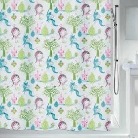 Spirella PRINCESS sprchový závěs motiv princezny / polyester / 180 x 200 cm