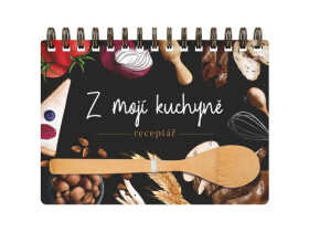 Kniha na recepty s vařečkou 2 MFP, 220x158mm, 80 listů