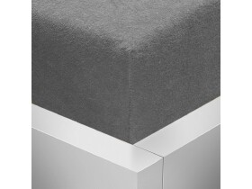 Stanex Froté napínací prostěradlo tmavě šedé ROZMĚR: (š/d/v) 200 x 200 x 20 cm