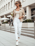 Dámské džínové kalhoty MOLI white FashionStreet UY1871 XL