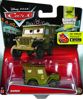 Cars 3 auta - Mattel Cars