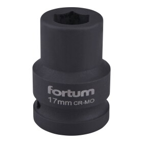 FORTUM 4703017 Gola hlavice rázová 3/4", 17mm, CrMoV