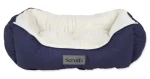Scruffs Wilton Box Bed tmavě modrá M / Pelech pro psy / Bočnice / Polyester / 60 x 50 cm / Pratelný (974-662621)