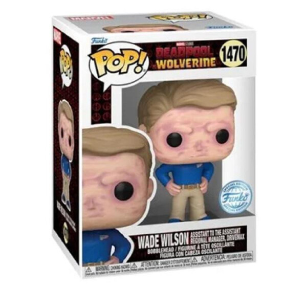 Funko POP Marvel: Deadpool Wolverine - Wade Wilson #1470