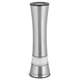 ColeMason Burford Classic nerez / Mlýnek na koření / elektrický / výška 18 cm (H312010)