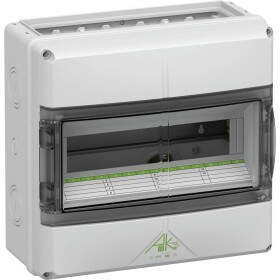 Spelsberg 73351452 AK-F 14 UL malý rozváděč na omítku, montáž na zeď Počet modulů (šířka) = 14 Počet řádků = 1 Obsah 1 ks