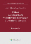 Zákon európskom vyšetrovacom príkaze trestných veciach