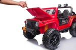Mamido Elektrické autíčko Jeep 4Speed 24V | 4x200W červené