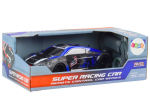 Mamido RC Auto na dálkové ovládání 1:18 gumová kola drift modré