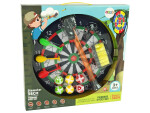 Mamido Terč na házení se suchým zipem Dart 36 cm