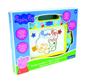 Lexibook vícebarevná kreslící tabulka Prasátko Peppa s razítky - Alltoys Lexibook