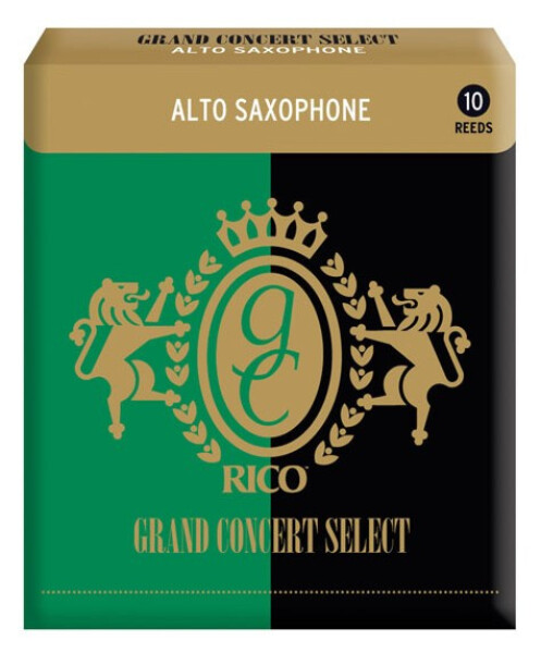 Rico RGC10ASX350 - Grand Concert Select - Alto Sax Reeds 3.5 - 10 Box