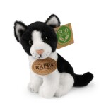 Plyšová kočka 11 cm sedící ECO-FRIENDLY, 6 druhů