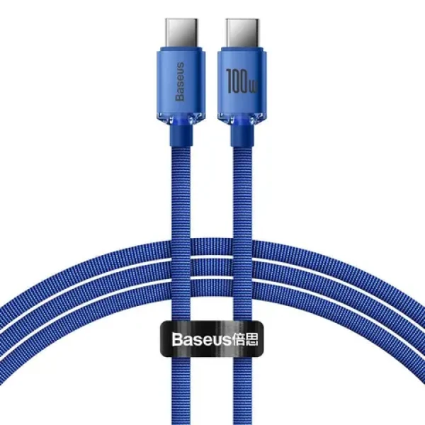 Baseus CAJY000603 Kabel USB-C (M) - USB-C (M) 1.2 m modrá / 100W (CAJY000603)