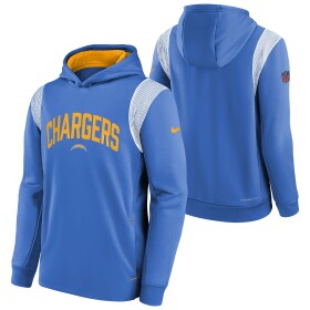 Nike Dětská mikina Los Angeles Chargers NFL 2022 On-Field Sideline Therma Hoodie (YOUTH)