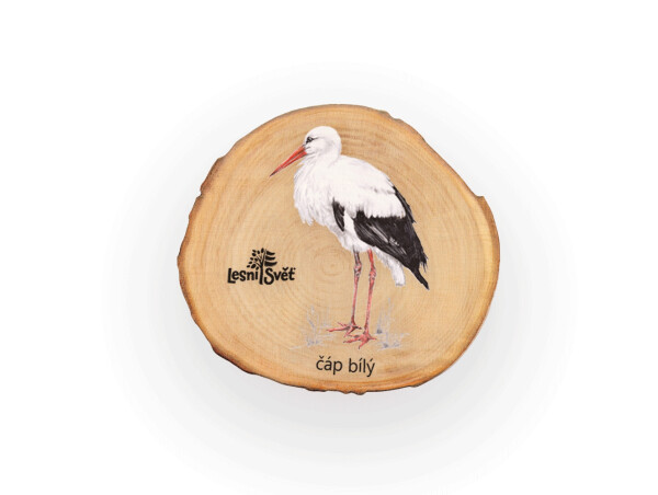 Magnet letokruh - Čáp