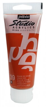 Akrylová barva Pébéo Studio Acrylic 100 ml - 039 benátská červeň