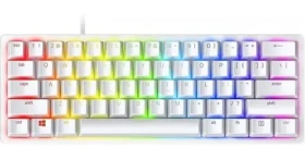 Razer Huntsman V3 Pro Mini bílá / herní klávesnice / mechanická / Razer Analog Optical Switch Gen 2 / US Layout (RZ03-04991700-R3M1)