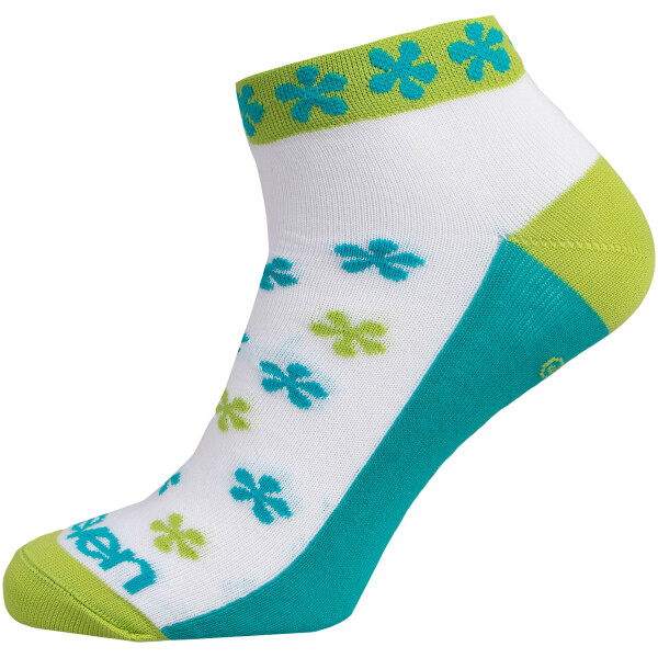 Ponožky Eleven Luca Flower Green Velikost: L (42-44)