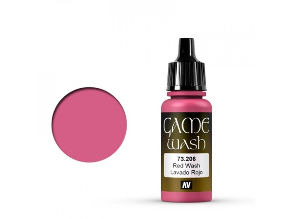 Vallejo Game Color 73206 Red 18 ml