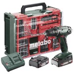 Metabo BS 18 LTX Impuls / Aku Vrtací šroubovák / 18V / 13mm sklíčidlo / 1700 ot-min / 110 Nm / MetaLoc / bez Aku (602191840)