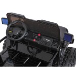 Mamido Elektrické autíčko Extreme Sport 4x4 s proměnlivou velikostí černé