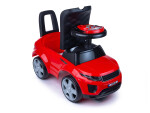 Mamido Dětské odrážedlo auto Range Rover style červené Gumová kola