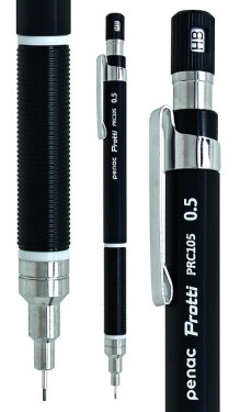 Mikrotužka Penac Protti 05 MP0105BW-GC7, černá v krabičce