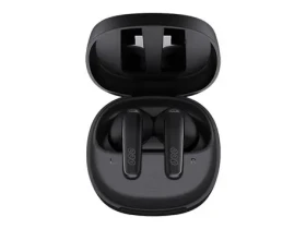 QCY T13x černá / Bezdrátová sluchátka s mikrofonem / TWS / Bluetooth 5.3 / IPX5 / s dobíjecím boxem (T13x black)