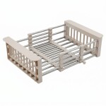 REA - Teleskopický odkapávač na dřez P14487B Beige HOM-09975