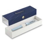 Plnicí pero Waterman Allure Pastel Blue, hrot F