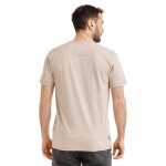 Bushman Pánské henley tričko Yaro, béžové XXXL