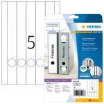 Herma etikety na hřbet pořadače 34x297 mm bílá / Etikety / A4 / 125 ks (5158)
