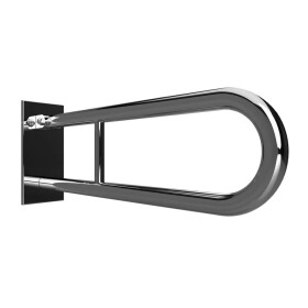 BEMETA HELP sklopné madlo ve tvaru U 750 mm nerez s krytkou 301607301 301607301