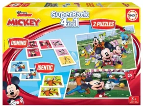 EDUCA Soubor her Mickey a přátelé 4v1