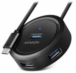 AXAGON HUE-P1C černá / USB hub / 4x USB-C 3.0 (HUE-P1C)