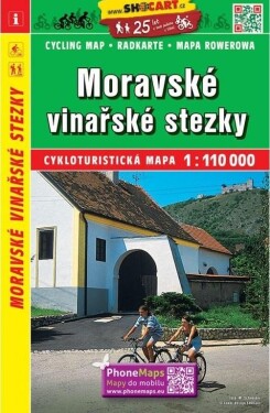 Moravské vinařské stezky (1:100 000)