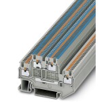 Phoenix Contact 3208544 dvojitá svorka 3.5 mm rychlé připojení šedá 50 ks