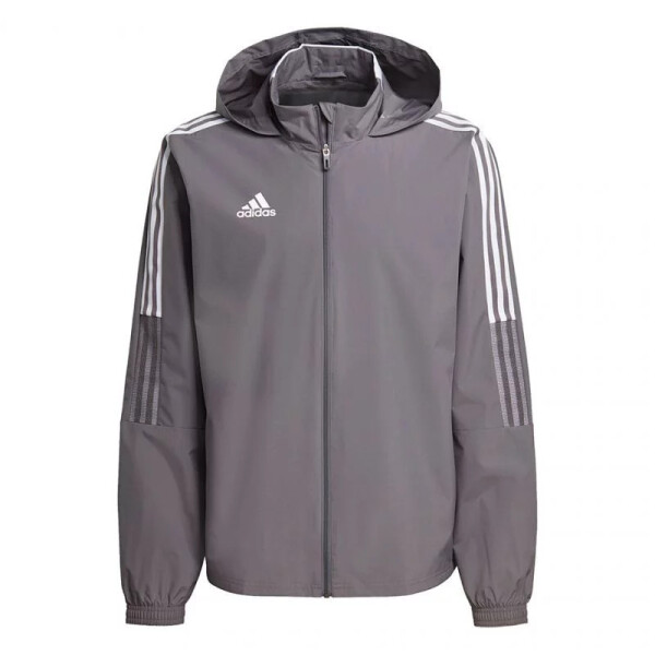 Pánská mikina M GM7389 šedo-bílá - Adidas L