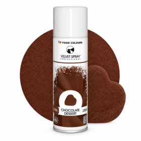 Sametový sprej Food Colours Chocolate Dessert (250 ml)