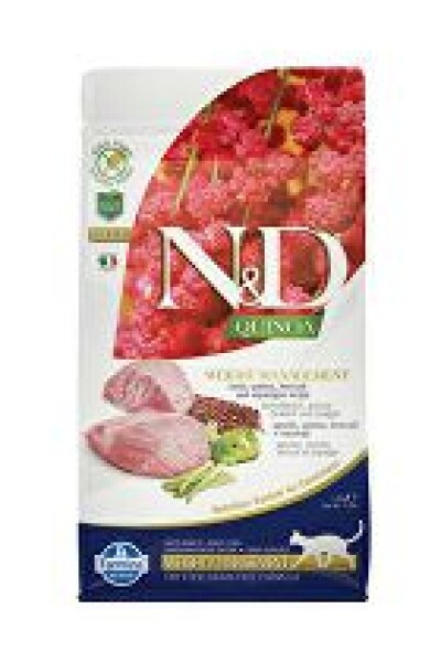 N&D Quinoa CAT Weight Management Lamb & Broccoli 1,5kg