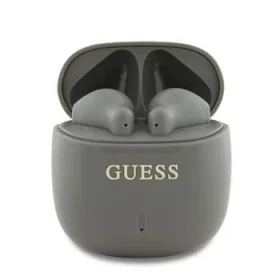 Guess Printed Classic Logo TWS Bezdrátová Sluchátka Taupe (57983122042)