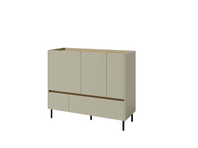 Komoda Luca LC8 Barva korpusu + barva dveří: Eukaliptus / Dub Baltic Dune