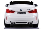 Mamido Elektrické autíčko BMW X6 M dvoumístné XXL bílé