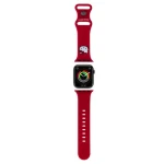 Hello Kitty Liquid Silicone Kitty Head Logo Řemínek pro Apple Watch 38/40mm červená (57983116943)