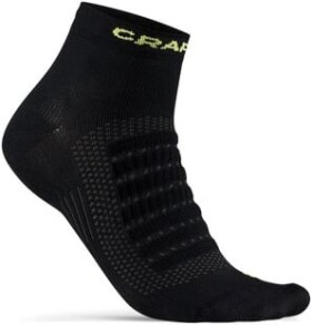 Craft ADV Dry Mid ponožky Černá - Běžecké ponožky CRAFT ADV Dry Mid - černé Velikost textilu: 37-39