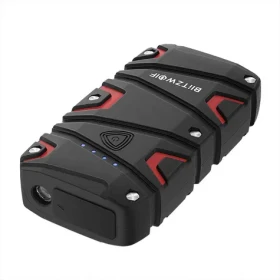 BlitzWolf BW-JS14 černá / Jump startér / 12000 mAh / 800A / svítilna / USB nabíjení (BW-JS1)